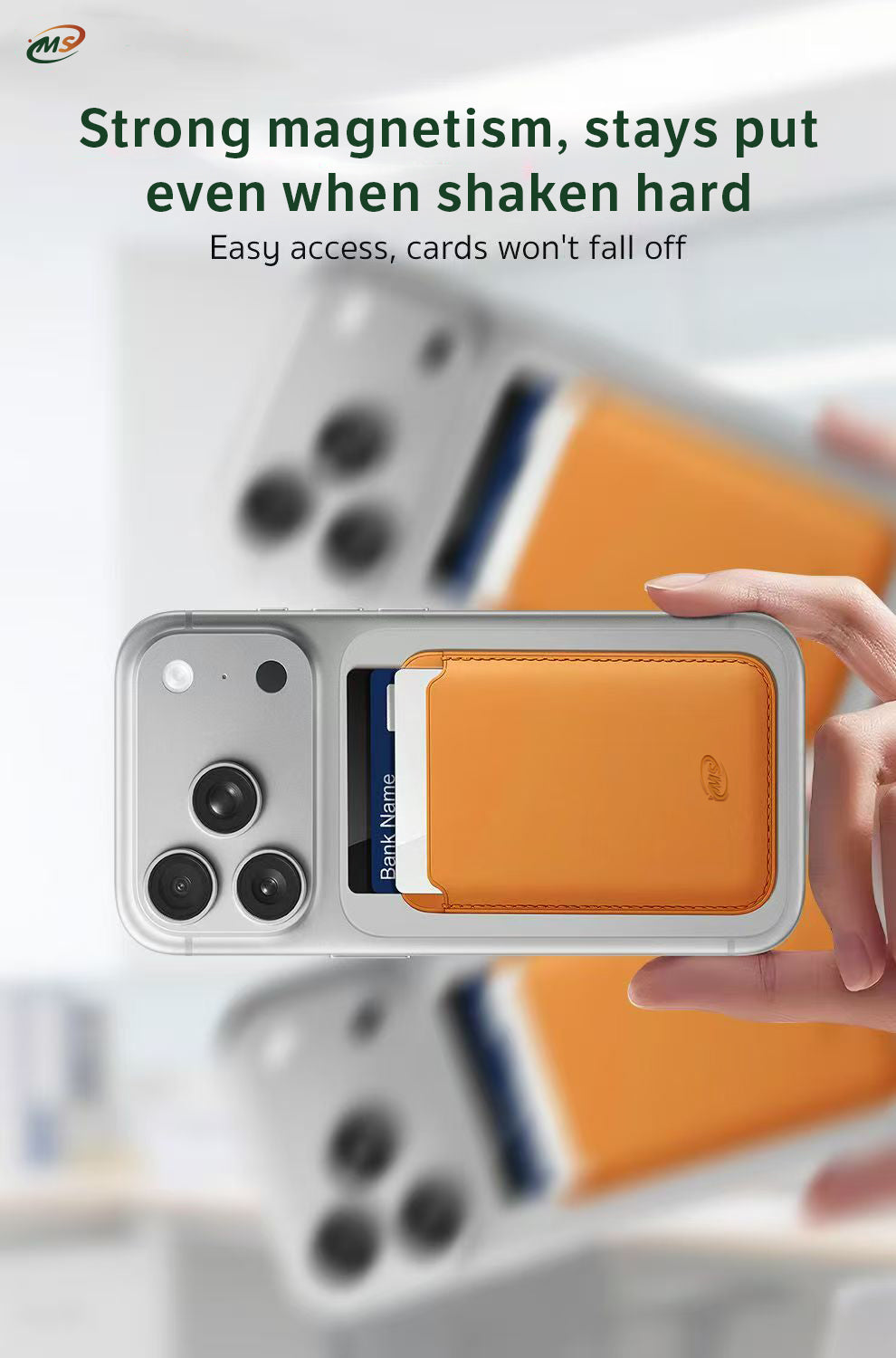 Magnetic Card Holder For Iphone