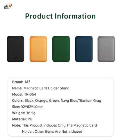 Magnetic Card Holder For Iphone
