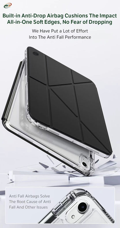 Horizontal And Vertical Fold iPad Protective Case