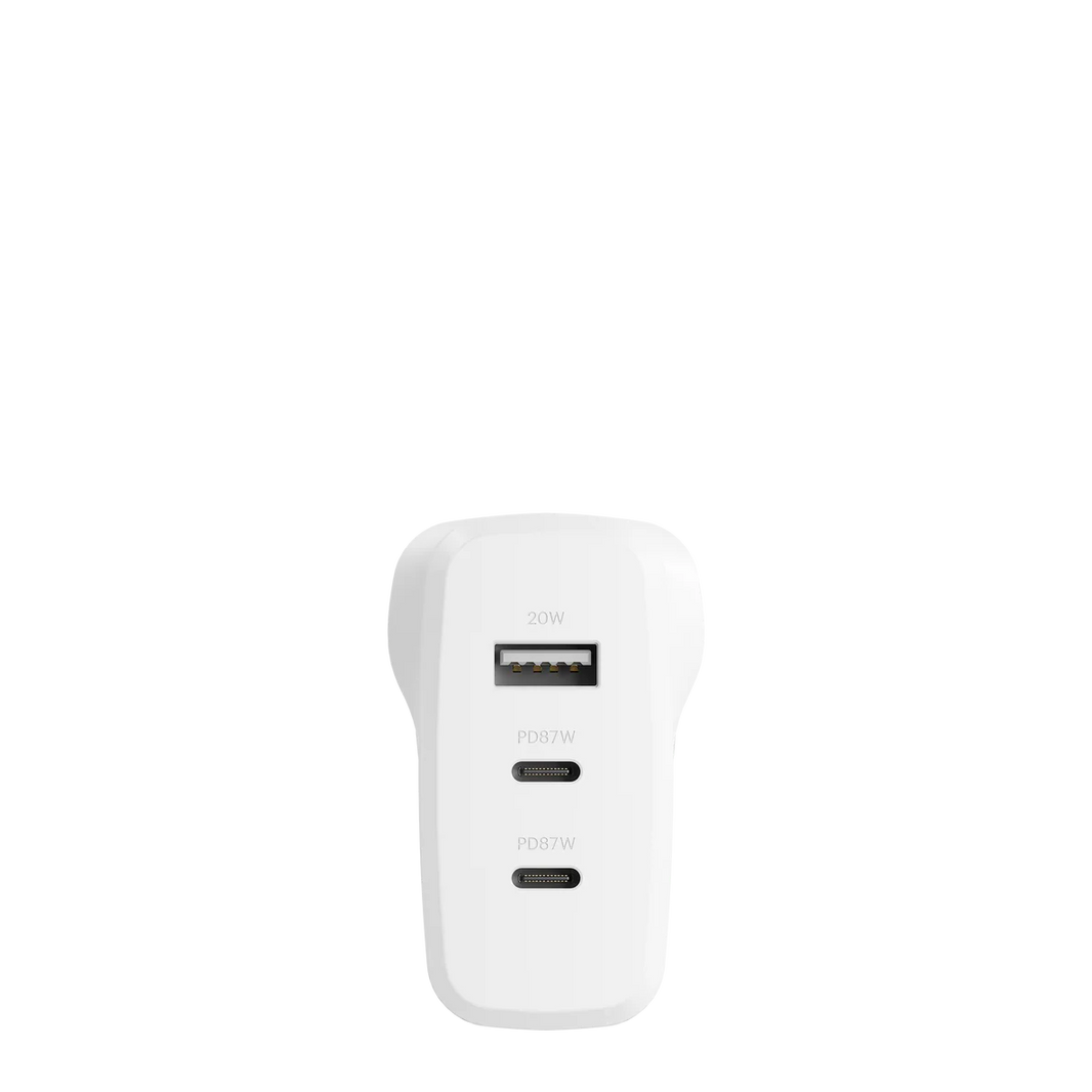 87W Multi Port GaN Wall Charger