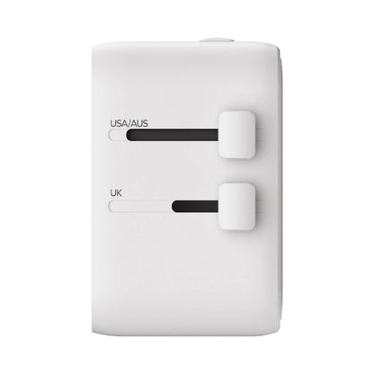 MOMAX UA37 1-World Pocket Mini Ultra-Thin Universal Travel Adapter