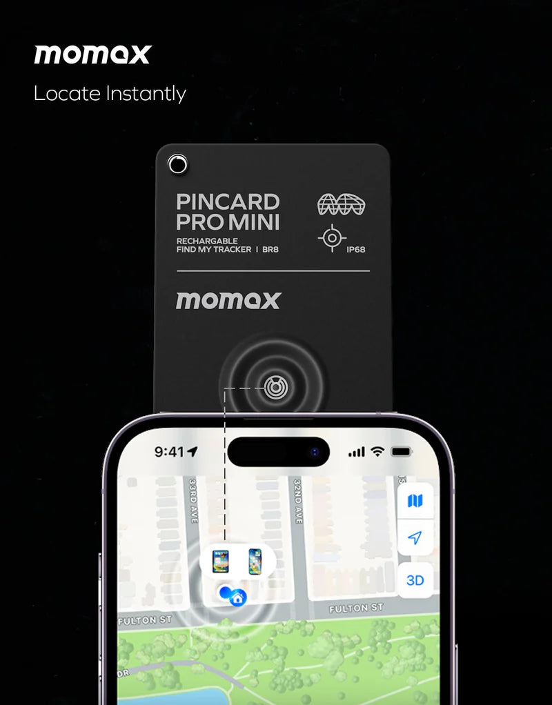Card Mini Rechargeable Find My Locator